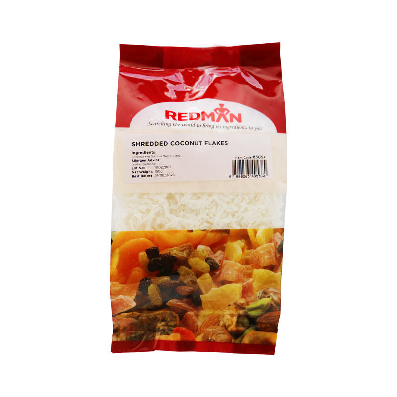 Redman Shredded Coconut Flakes  - 150 G