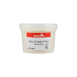 Redman Gelatine Fish 200 Bloom - 70 G