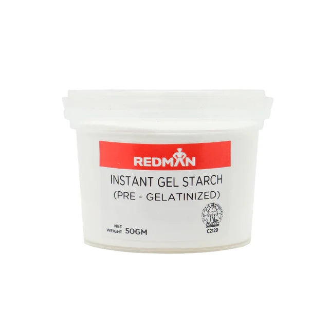 Redman Instant Gel Starch (Pre-Gelatinized)  - 50 G