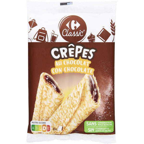 Carrefour Choco Crepes Pastry  - 256 G