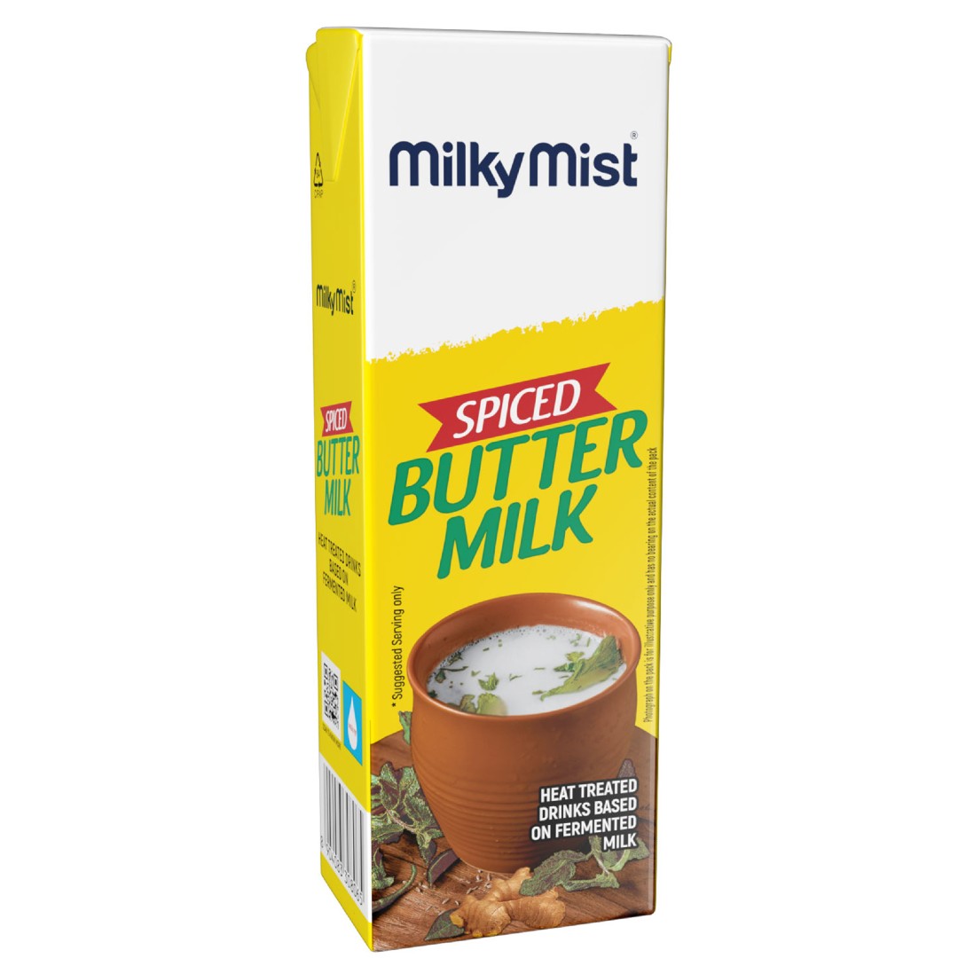 Milky Mist Buttermilk With Natural Spices - 200 ml