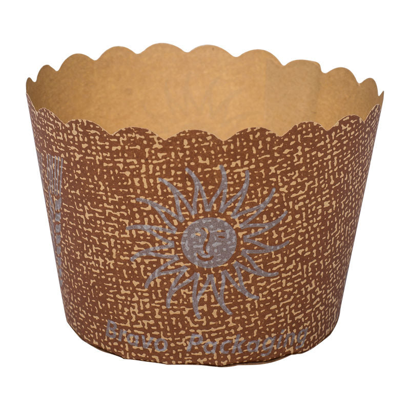 Redman Baking Case Kraft  55X47Mm 100Pcs  - 1 Pc