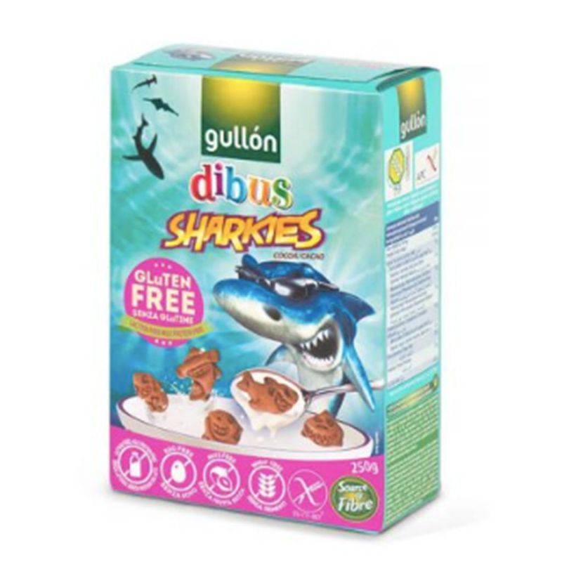 Gullon Gluten Free Sharkies Biscuit  - 250 G