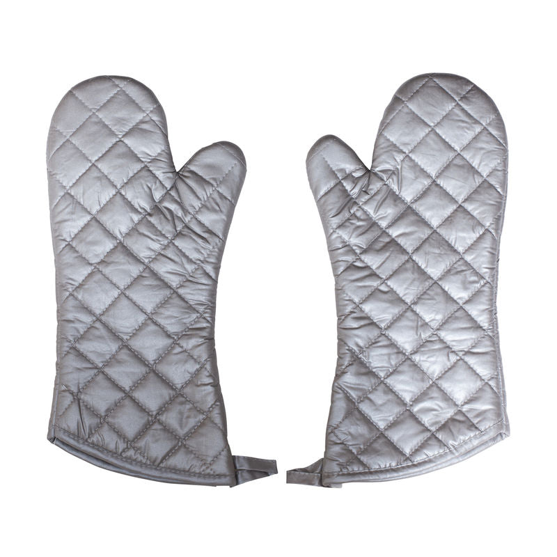 Redman Oven Mitten Glove 17" Silver Heat Resistance 230Deg - 1 Pc