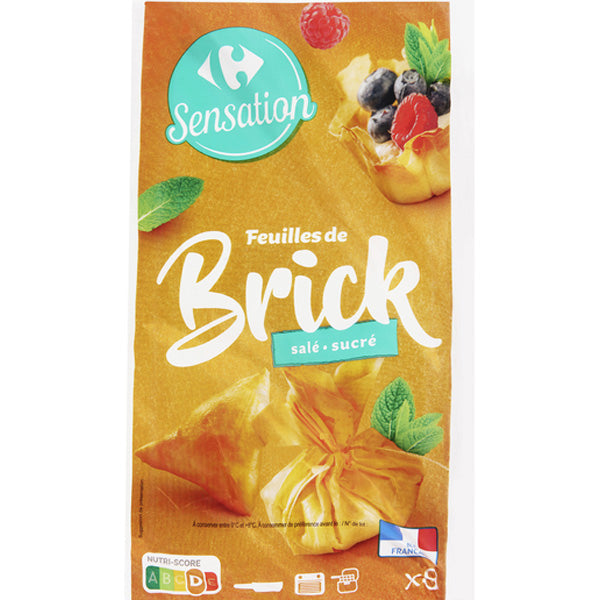 Carrefour Brick Sheets Pastry  - 136 G