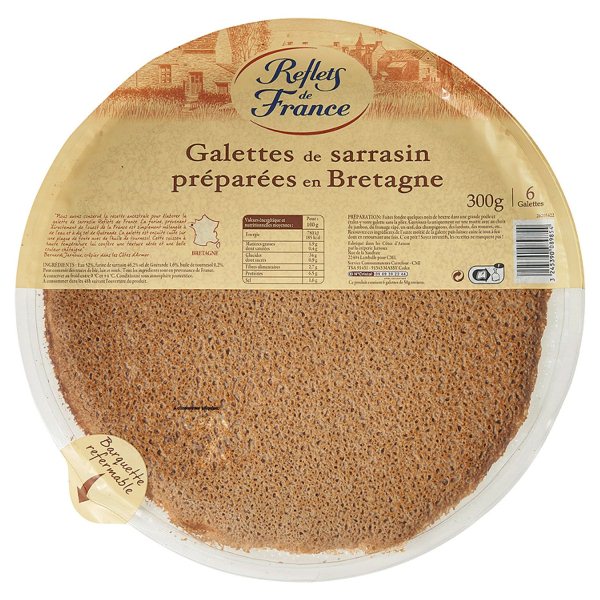 Reflets De France Buckwheat Pancakes Pastry  - 300 G