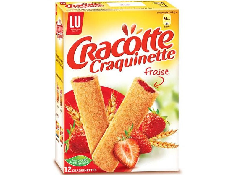 Lu Strawberry Crispbread  - 200 G