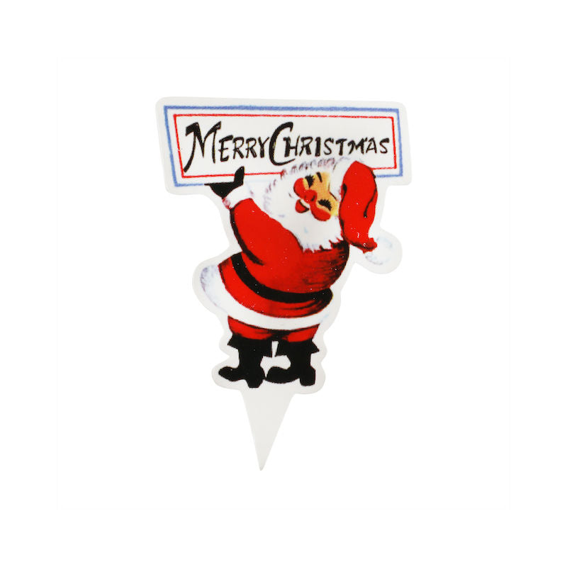 Redman Santa Deco Card  - J012