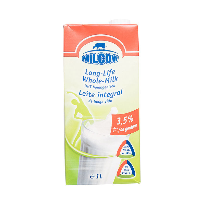 Milcow Milk Uht Full Cream 3.5%/Milcow - 1 L