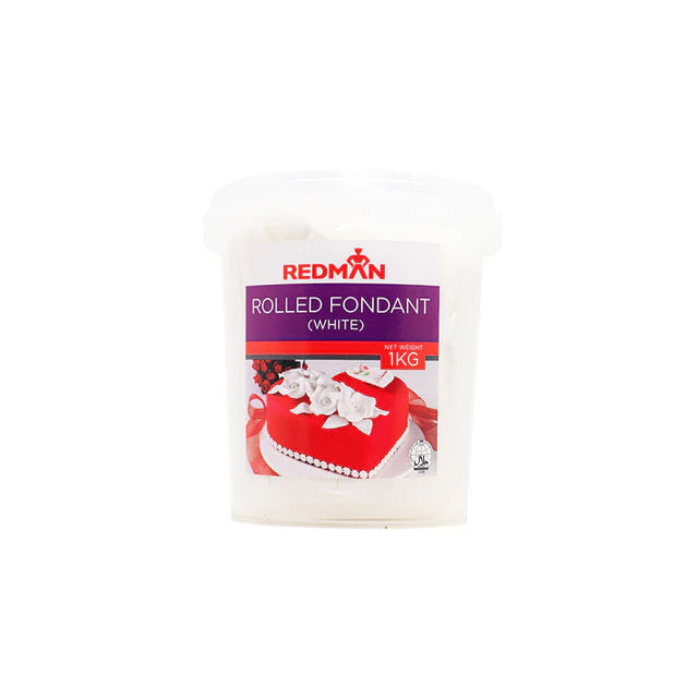 Redman Rolled Fondant (White)  - 1 Kg