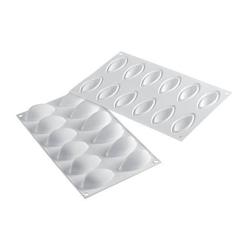 Silikomart Silicon Mould Quenelle 24 36.187.87.0065 - 1 Pc