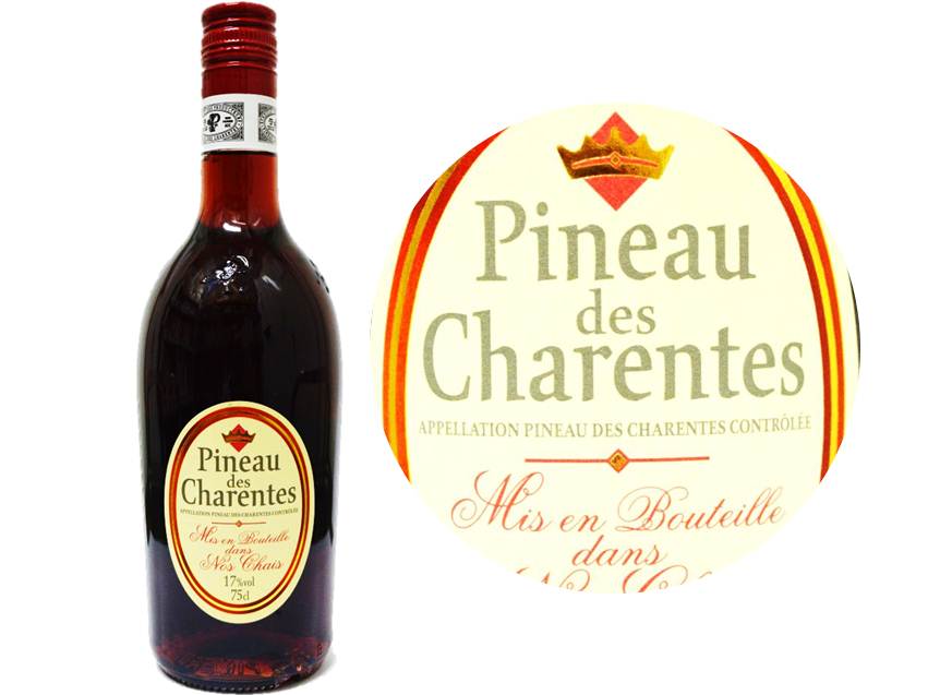 Unicognac Red Pineau 17%  - 75Cl