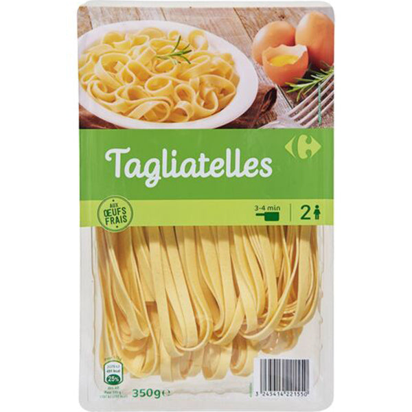 Carrefour Fresh Tagliatelle Pasta  - 350 G