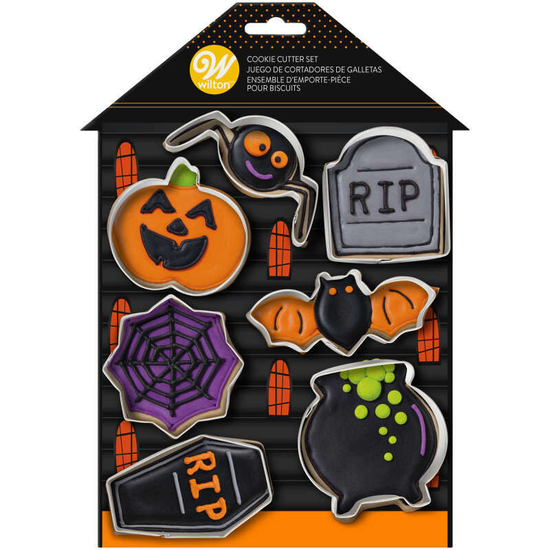 Wilton Halloween Haunted House Cutter 7Pcs  - 1 Pc