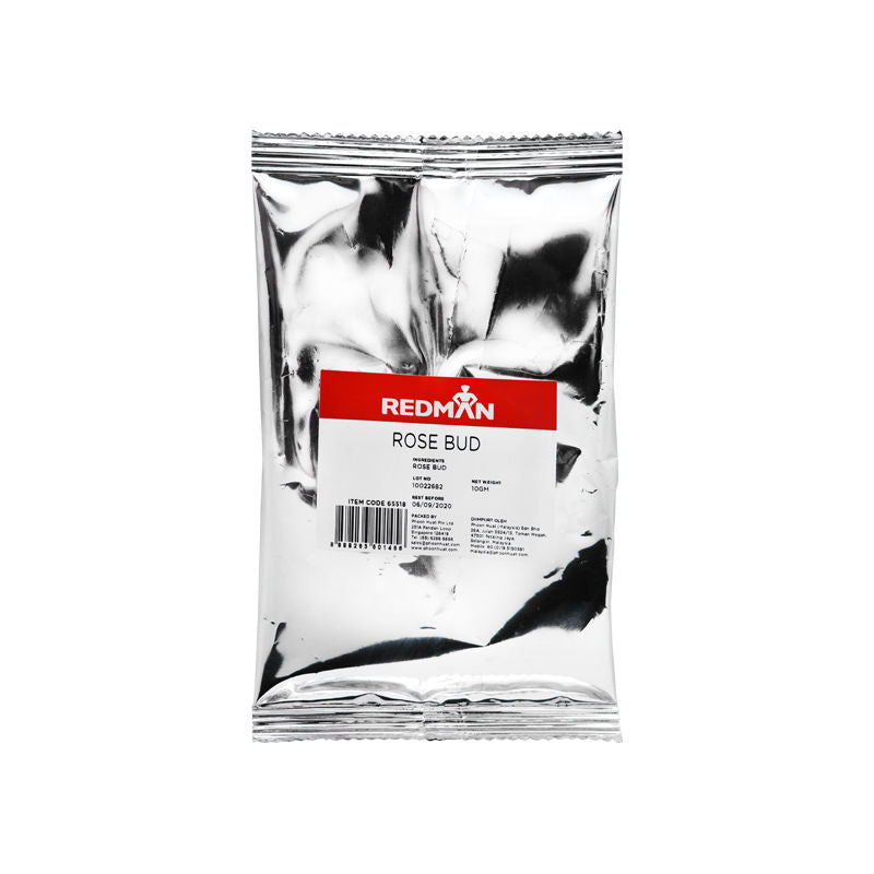 Redman Dried Flower Rose Buds Pink  -  10 G