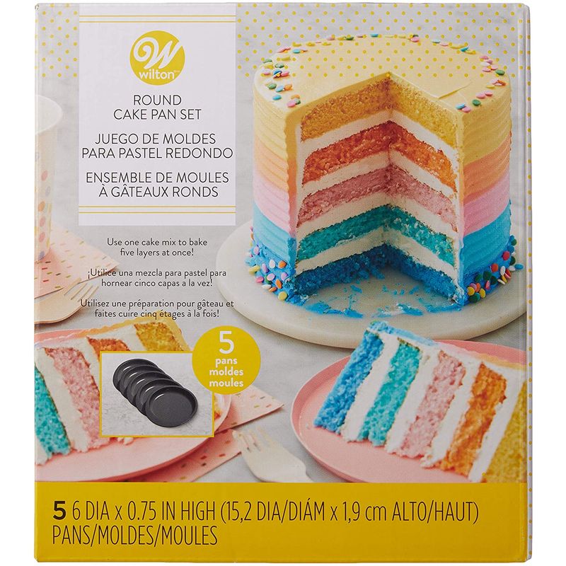 Wilton Pan Cake Round Set 2105-0112  - 1 Pc