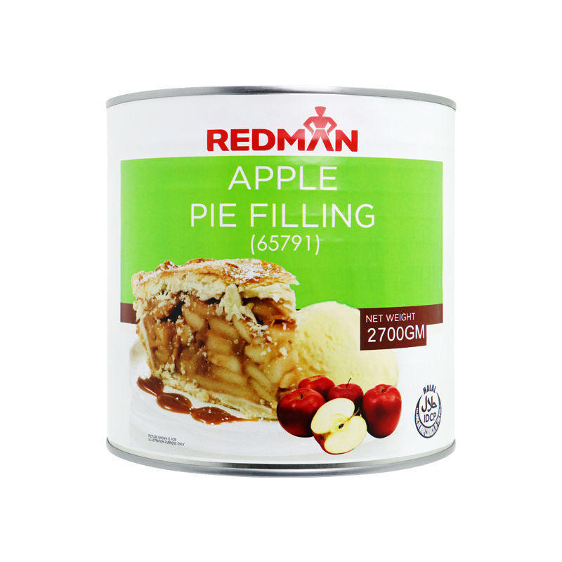 Redman Apple Pie Filling Dices  - .7Kg