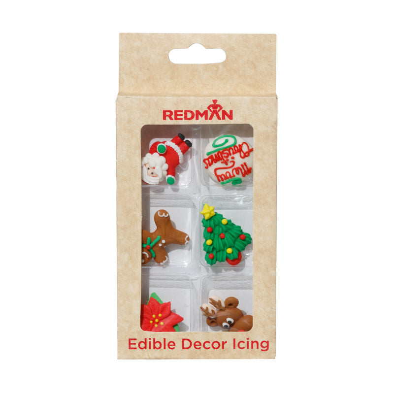 Redman Icing Decor- Christmas Flat  - at 2