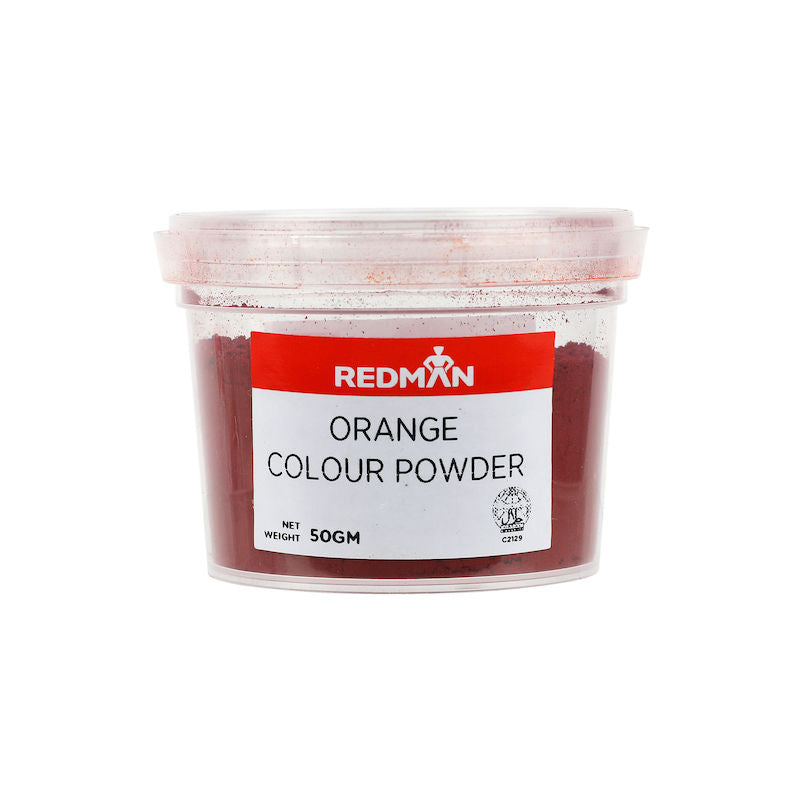 Redman Orange Colour Powder  -  50 G