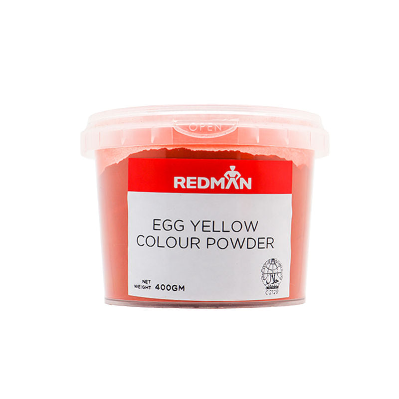 Redman Egg Yellow Colour Powder  - 400 G