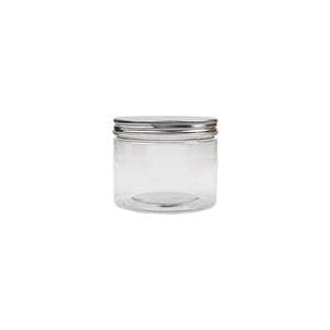 Redman Round Pet Container Silver Aluminium Cap - 50Ml
