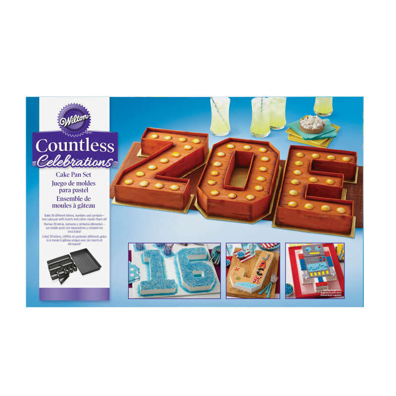 Wilton Baking Pan  Num/Letter 2105-0801  - 1 Pc