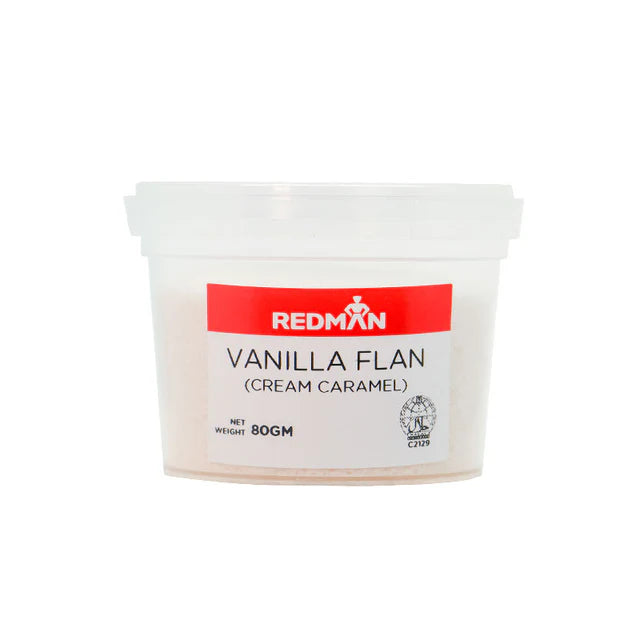 Redman Vanilla Flan ( Cream Caramel)  - 80 G