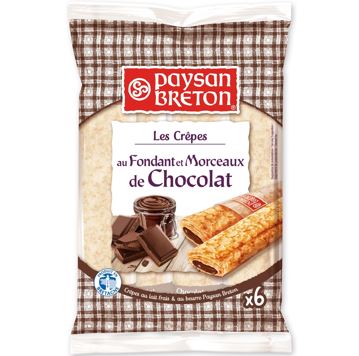 Paysan Breton Chocolate Filled Crepes  - 180 G