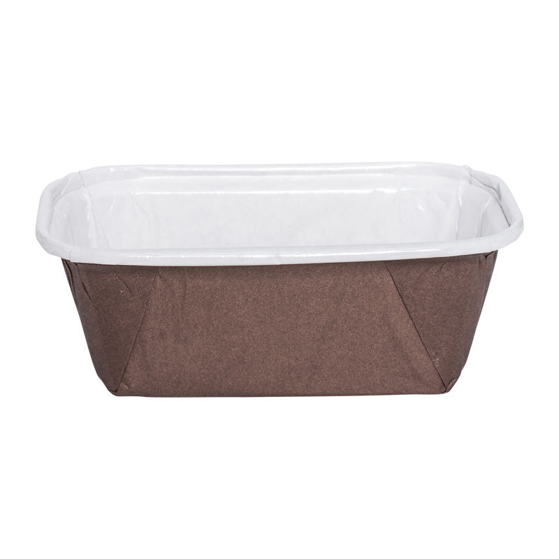Redman Baking Case Pet 4.2X7.8Xh4.3Cm Brown 100Pc  - 1 Pc