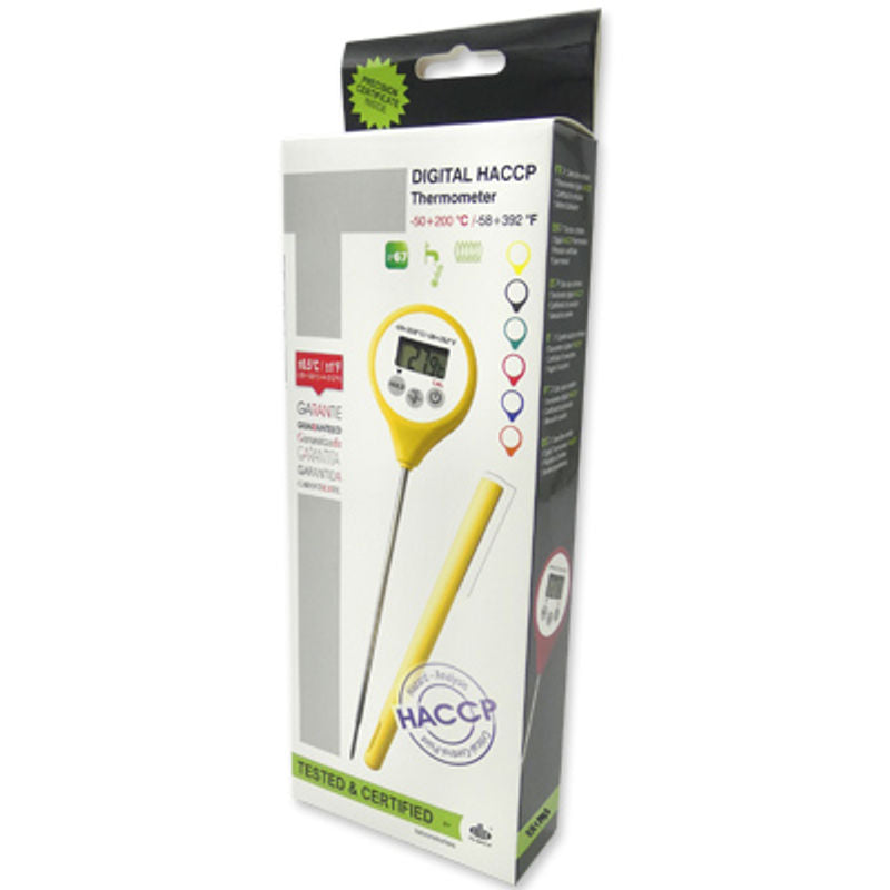 Alla France Digital Thermometer (Yellow) (-50°C+200°C)  - 1 Pc