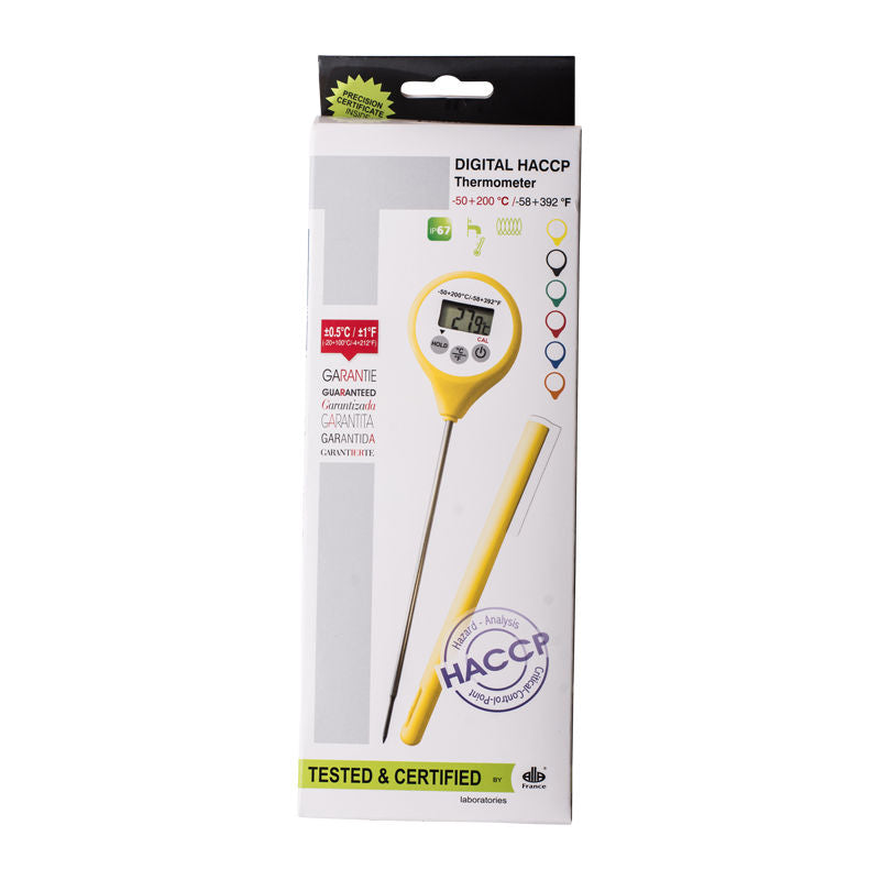 Alla France Digital Thermometer (Orange) (-50°C+200°C)  - 1 Pc