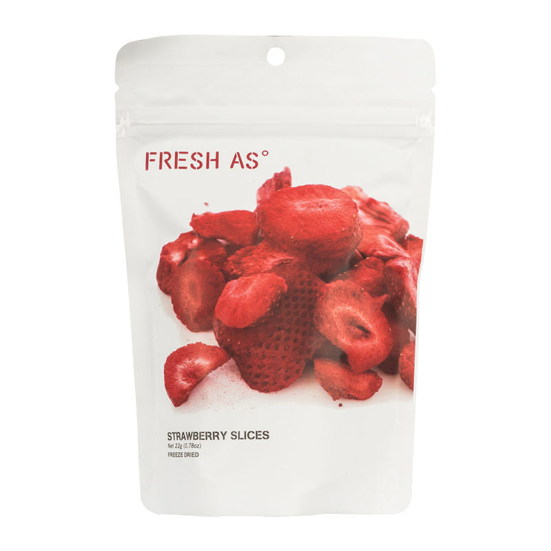 Fresh As Freeze Dried Strawberry Sliced  -  22 G