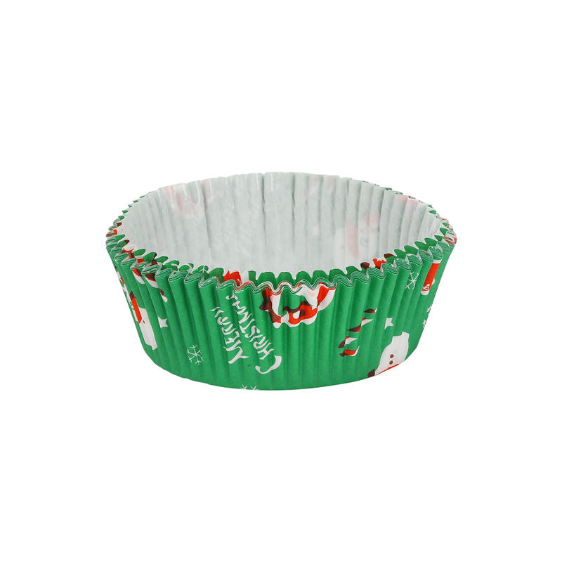 Redman Baking Case Pet 78X34Mm Xmas Green - 500 Pc