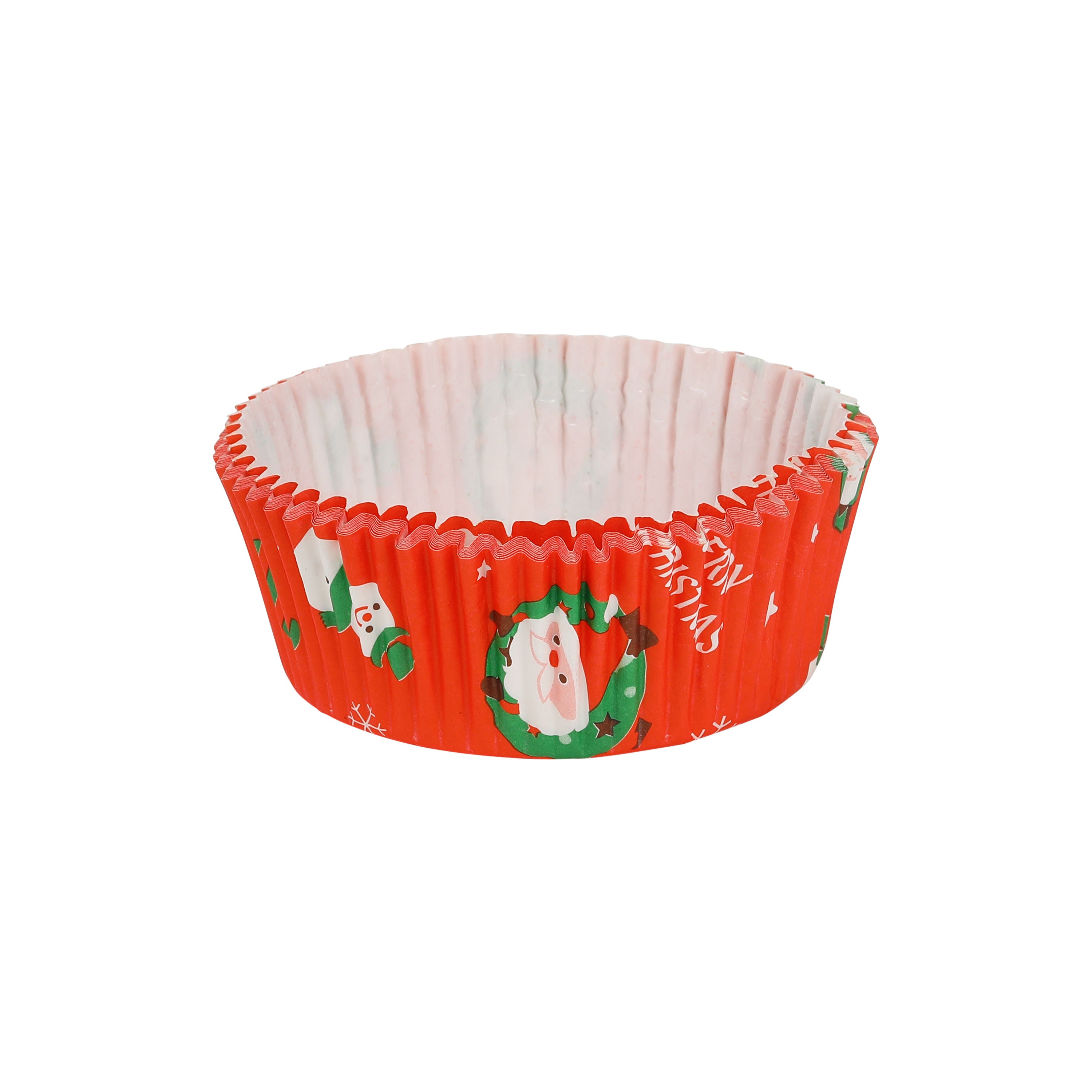 Bravo Baking Case Pet 78X34Mm Xmas Red - 500 Pc