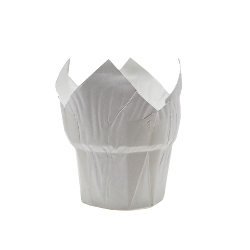 Redman Baking Case Pet Crown White 50X38Mm - 100 Pc