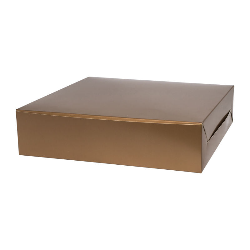 Redman Reddish Gold Lapis Box 10X10X2.5".  - 5Pcs