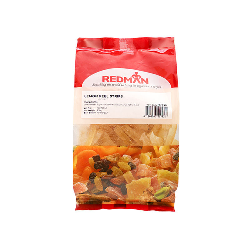 Redman Lemon Peel Strips 60X5X6  - 250 G