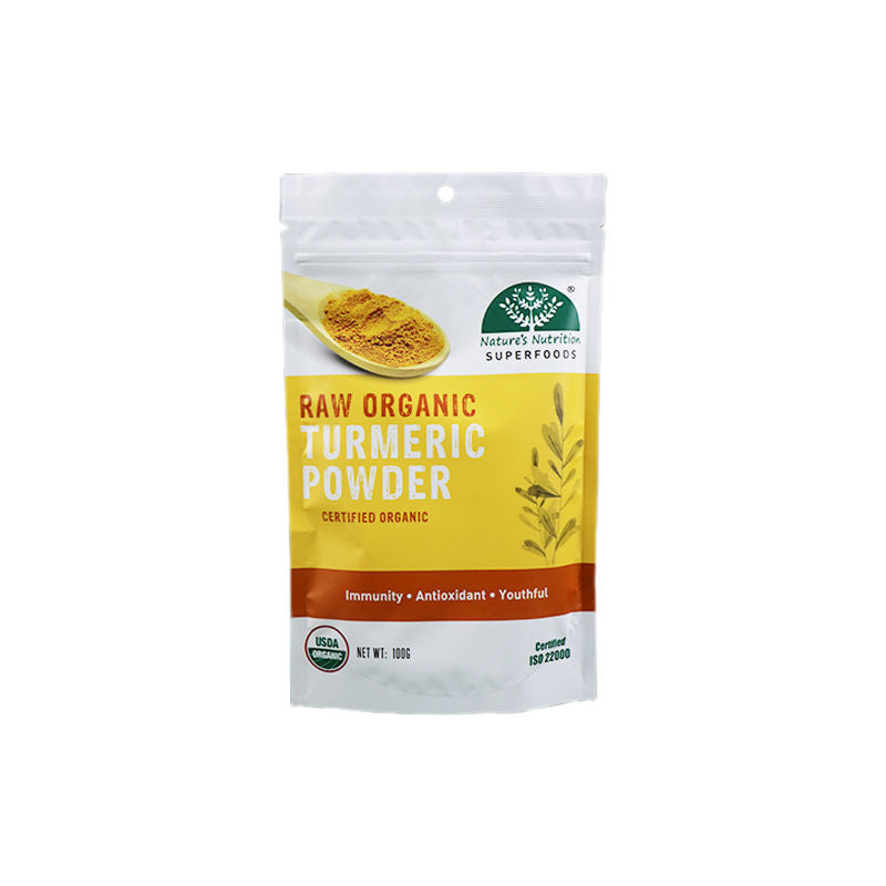 Nature'S Nutrition Raw Organic Turmeric Powder  - 100 G