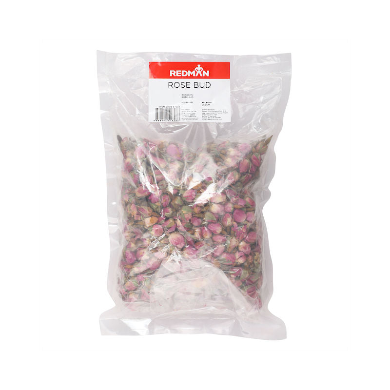 Redman Dried Flower Pink Rose Buds  - 250 G