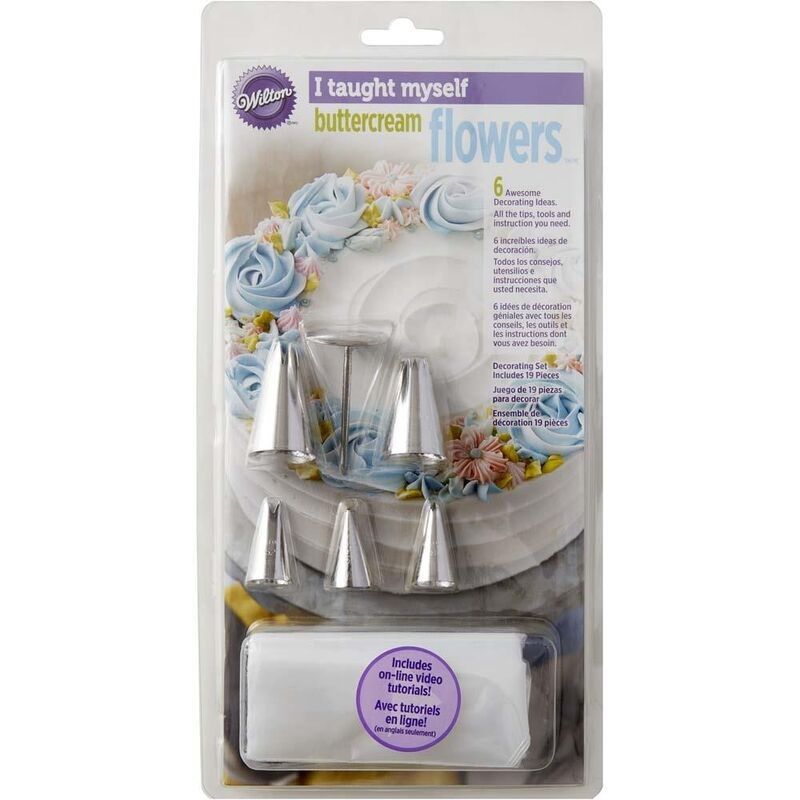 Wilton I Taught Myself Set Buttercream Flower 2104-7857  - 1 Pc