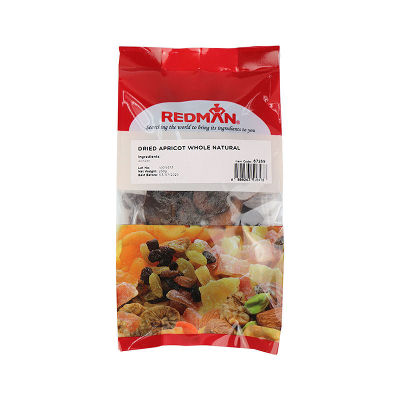 Redman Apricot Whole Natural  - 250 G