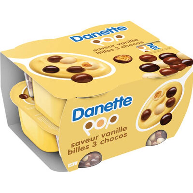 Danette Danette Pop Vanilla Cream Dessert  - 117 G