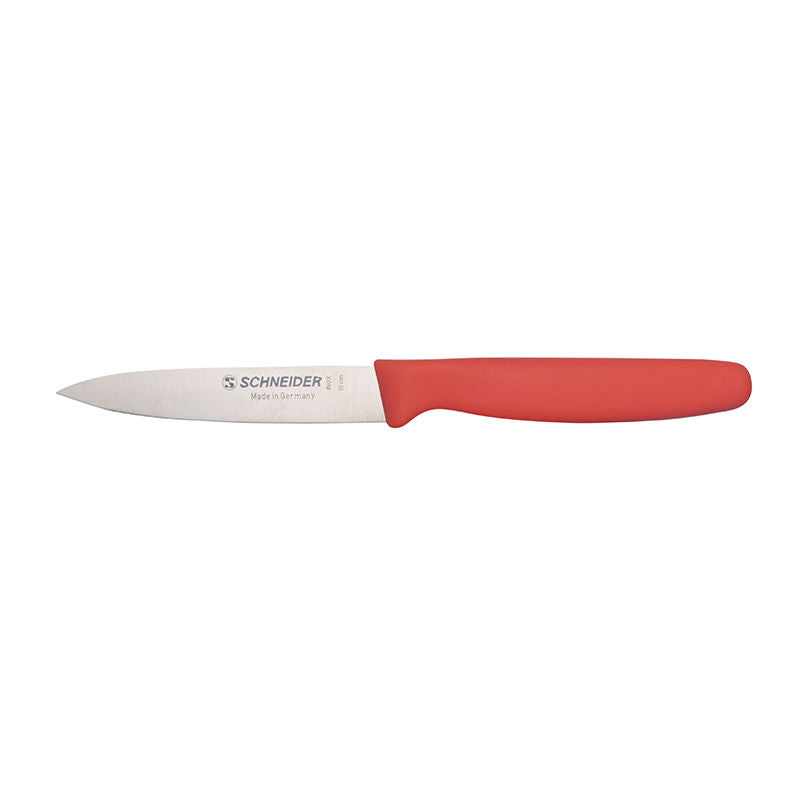 Schneider Vegetable Knife Red  - 10Cm