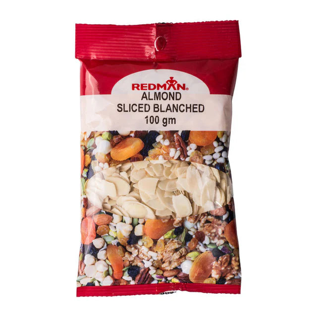 RedMan Almond Blanched sliced - 100 g