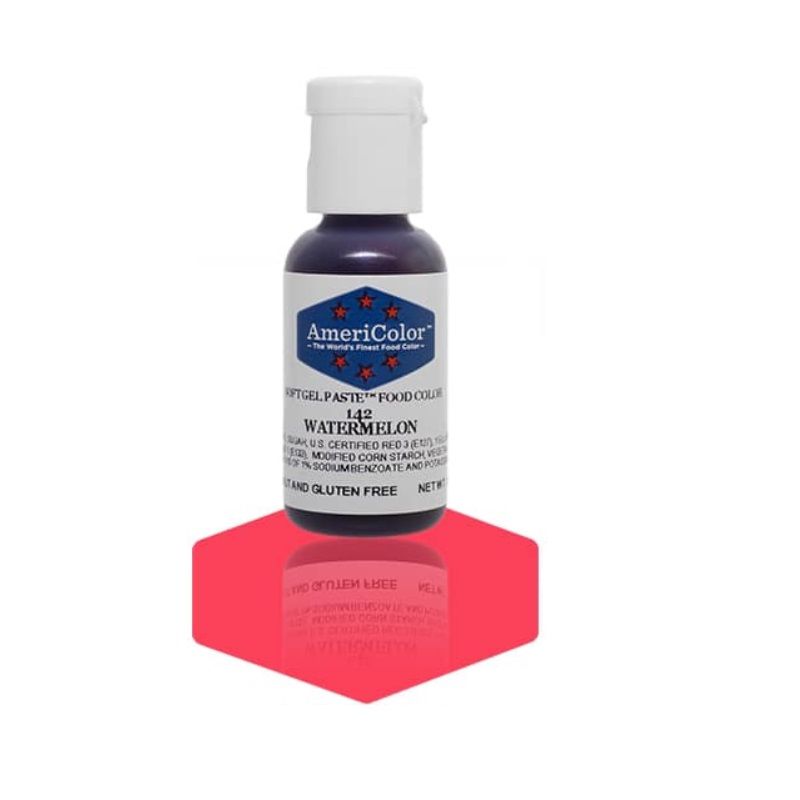 Americolor Softgel Color Paste Watermelon 0.75Oz - 1 Pc