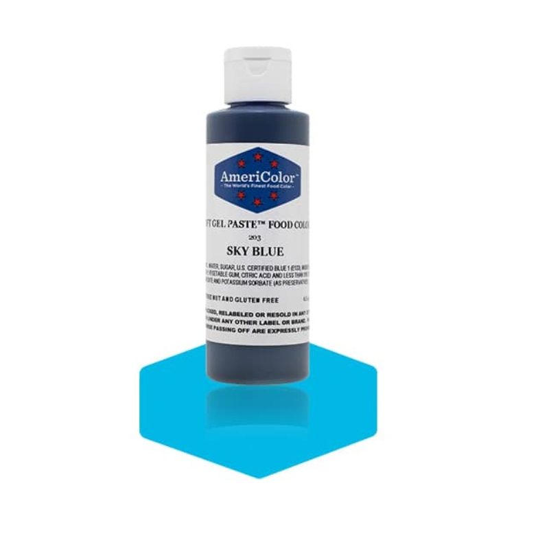 Americolor Softgel Color Paste Sky Blue  - .5Oz