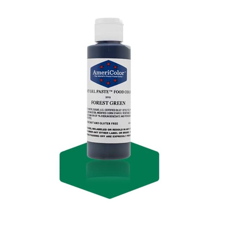 Americolor Softgel Color Paste Forest Green  - .5Oz