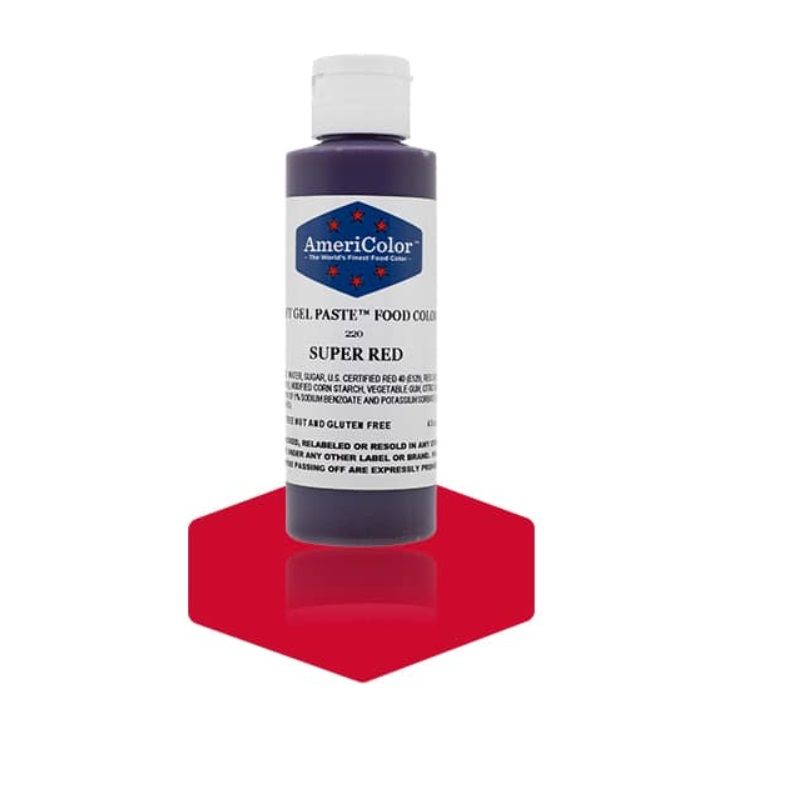 Americolor Softgel Color Paste Super Red  - .5Oz