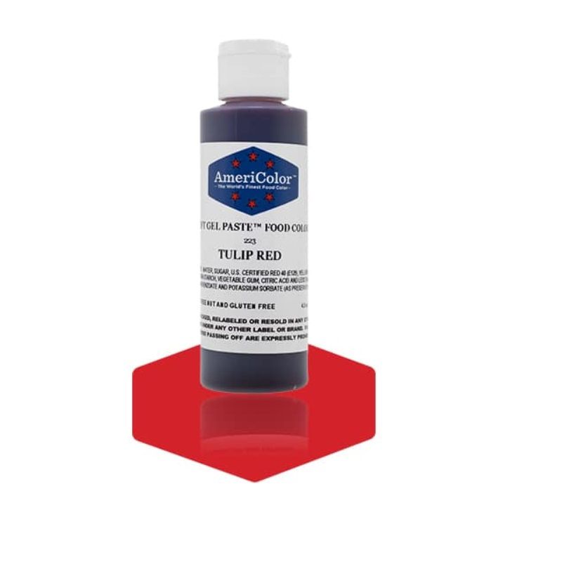 Americolor Softgel Color Paste Tulip Red  - .5Oz