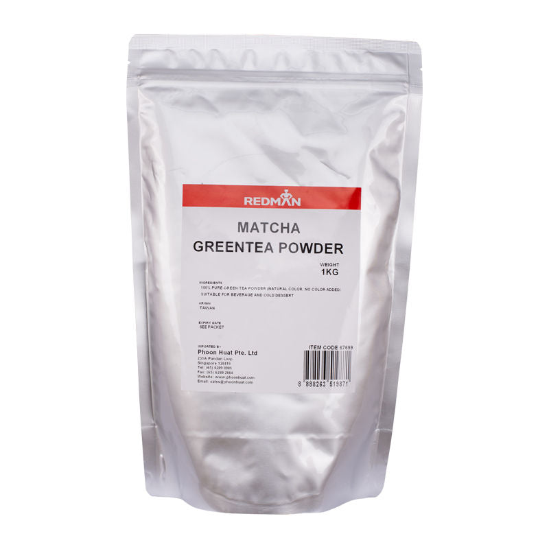 Redman Matcha Green Tea Powder  -  1Kg